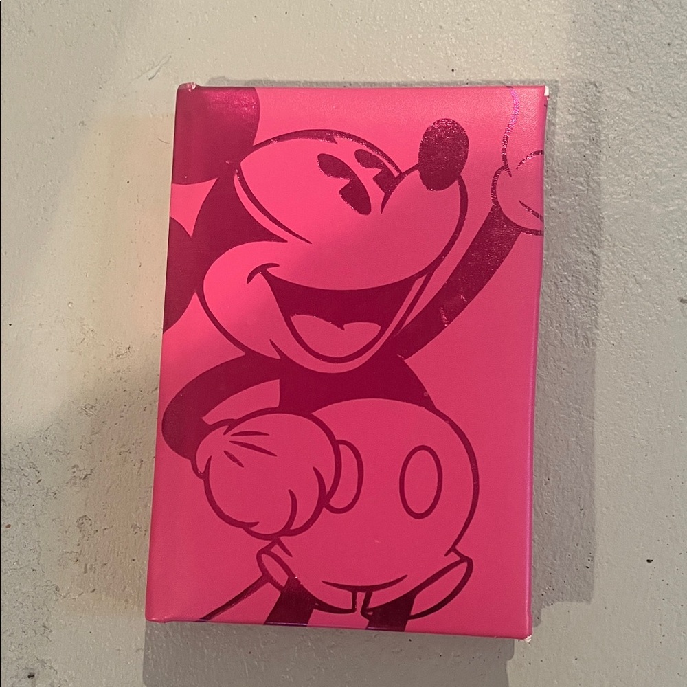 Pink Mickey Mouse Canvas Art
